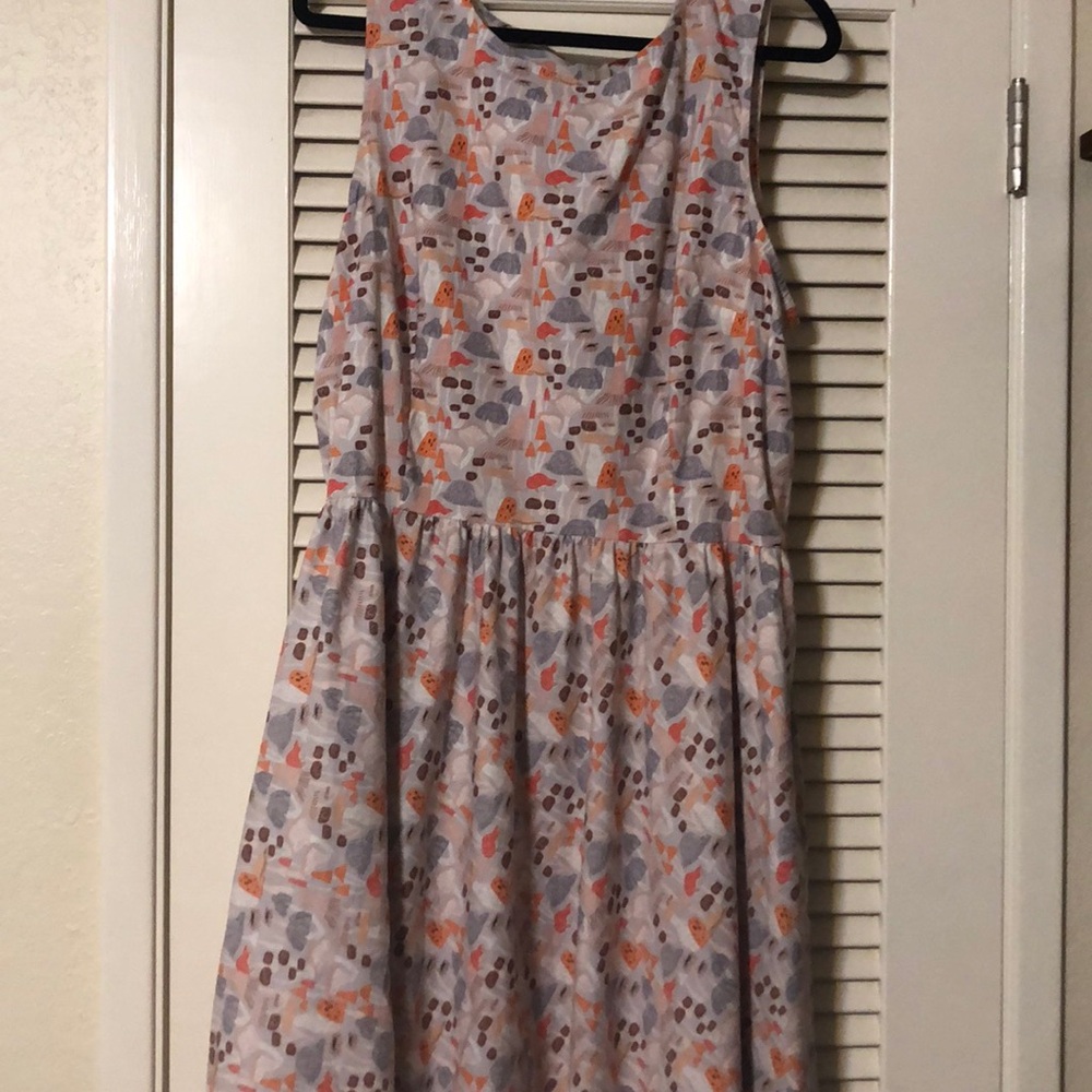 Size 2x Mushroom Print Dress